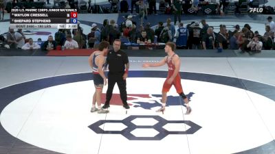 190 lbs Semis - Waylon Cressell, Iowa vs Shepard Stephens, Utah