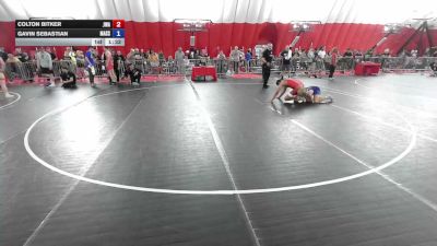 175 lbs Champ. Rd Of 32 - Colton Bitker, Jackrabbit Wrestling Academy vs Gavin Sebastian, Massa