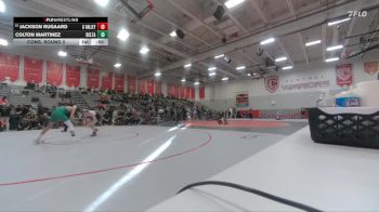126 lbs Cons. Round 2 - Jackson Rugaard, Grand Valley vs Colton Martinez, Delta