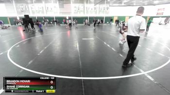 125 lbs Quarterfinal - Shane Corrigan, UW-Parkside vs Brandon Movari, Minnesota