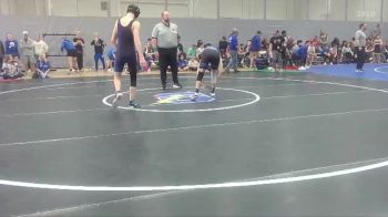 120 lbs Quarterfinal - Zachary Ricks, Ocean Springs vs Kolton Morrow, Saltillo High School