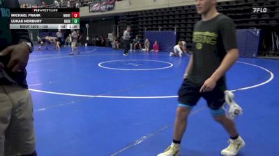 135 lbs Round Of 16 - Michael Frank, Montville vs Lukas Norbury, Harrisburg