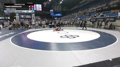 106 lbs Cons. Rd Of 16 - Jantz Greenhalgh, Utah vs Knox Ayala, Iowa