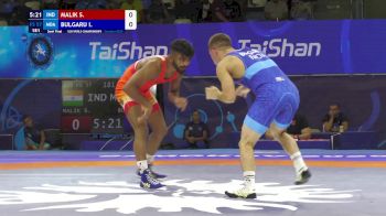 57 kg 1/2 Final - Sumit Malik, India vs Ion Bulgaru, Moldova