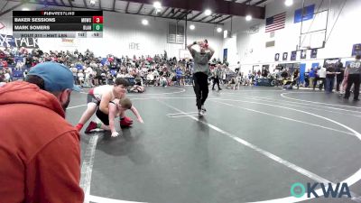Quarterfinal - Baker Sessions, Mustang Bronco Wrestling Club vs Mark Somers, Blanchard Wrestling Club