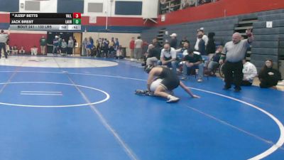 133 lbs Consy 2 - Juzef Betts, Valley vs Jack Brest, Laurel
