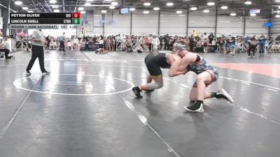 210 lbs Round 1 (9am Saturday) - Lincoln Snell, CTWHALE vs Peyton Oliver, Rebellion