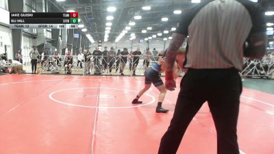 145 lbs Rr Rnd 3 - Jake Gujski, Team Dark Horse Black - HSB vs Eli Hill, 5forty Brawlers - HSB