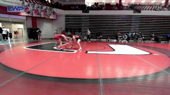 135 lbs Consolation - Addysen Compton, Hinton Girls High School vs Annie De Leon, Norman High School Girls