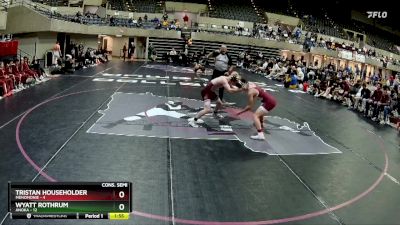 160 lbs Semis & 1st Wrestleback (8 Team) - Tristan Householder, Menomonie vs Wyatt Rothrum, Anoka