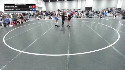 190 lbs Owen Burling, Wisconsin Blue vs Emerson Claeys, Colorado