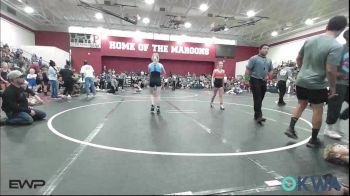 89-97 lbs Rr Rnd 2 - Payten Garcia, Tonkawa Takedown Club vs Jayden Caughlin, Cleveland Take Down Club