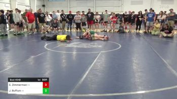 114-C Mats 15-18 5:30pm lbs Round Of 32 - Chase Zimmerman, PA vs Jacob Buffum, VA