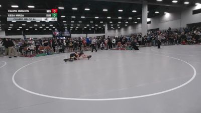 74 lbs Champ. Rd Of 64 - Eesa Mirza, Florida vs Calvin Hughes, Moen Wrestling Academy