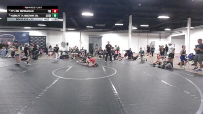 72 lbs 1st Place Match - Ethan McMahan, All I See Is Gold vs Kenyatta Brown Jr., All I See Is Gold Academy