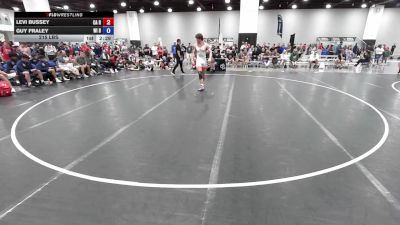 215 lbs Levi Bussey, California Red vs Guy Fraley, Wisconsin Blue