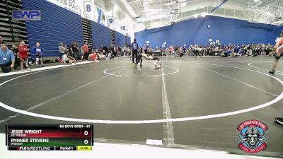 61 lbs Quarterfinal - Rynner Stevens, Phenom vs Jesse Wright, OZ Trojan