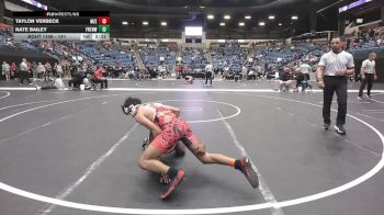 141 lbs Champ. Round 2 - Taylon Verbeck, Maize High School vs Nate Bailey, Fort Hays Tech Northwest