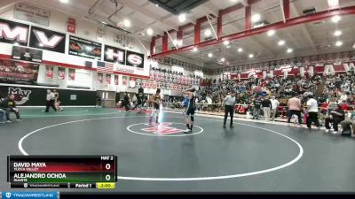 160 lbs Champ. Round 1 - David Maya, Yucca Valley vs Alejandro Ochoa, Duarte