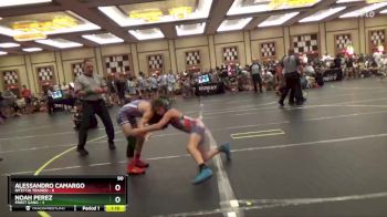 90 lbs Round 1 (6 Team) - Noah Perez, Frost Gang vs Alessandro Camargo, Bitettio Trained