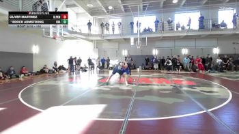 190 lbs Champ. Round 2 - Brock Armstrong, Coeur D`Alene High School vs Oliver Martinez, Glacier Peak