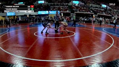 98 lbs Champ. Round 2 - Kaleb Marsh, Livingston Wrestling Club vs Parker Nelson, Riverton USA Wrestling