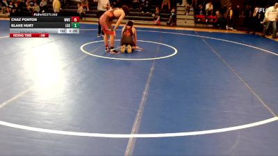 174 lbs Champ. Round 2 - Chaz Ponton, Western Wyoming College vs Blake Hurt, Labette Community College