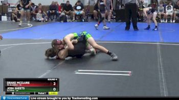 105 lbs Round 4 (6 Team) - Drake McClure, PA Alliance vs Josh Sheets, Olympia