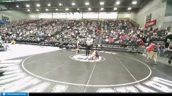 130 lbs Cons. Round 3 - Izzy Clements, Springville vs Jennacee Harrison, Uintah