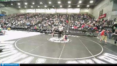 130 lbs Cons. Round 3 - Izzy Clements, Springville vs Jennacee Harrison, Uintah