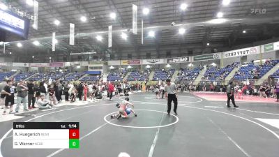 61 lbs Round Of 16 - Ayden Huegerich, Bear Cave WC vs Grayson Werner, Nebraska Boyz