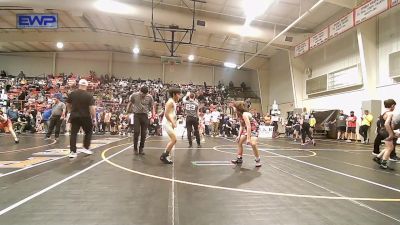 100 lbs Round Of 16 - Roman Baker, Skiatook Youth Wrestling vs Benjamin Fisher, Salina Wrestling Club