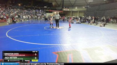 59 lbs 5th Place Match - Jack Watson, Cherry Creek Wrestling Club vs Kingston Sato, Team Aggression Wrestling Club