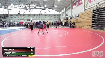 100 (102) Cons. Semi - Vanessa King, Hoopa Valley vs Kylia Mease, James Logan High School