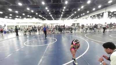62 lbs Consi Of 8 #1 - Oliver Yazzie, Juggernaut WC vs Zoey Dorado, Pounders WC