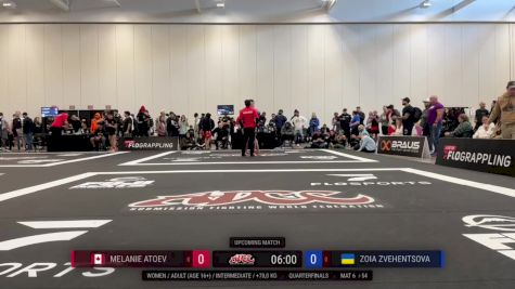 Melanie Atoev vs Zoia Zvehentsova 2024 ADCC Niagara Open