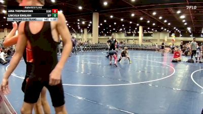 90 lbs Round 5 (6 Team) - Aria Thephavong, Blackman WC vs Lincoln English, MF Purge