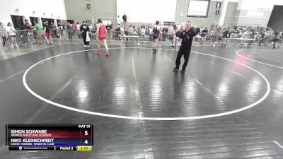 190 lbs Cons. Round 2 - Simon Schwabe, Askren Wrestling Academy vs Niko Kleinschmidt, Crass Trained: Weigh In Club