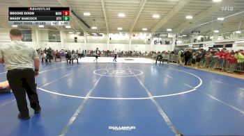 94 lbs Round Of 32 - Brooke Dixon, Mayo Quanchi WC vs Brady Babcock, Otter Valley Brandon