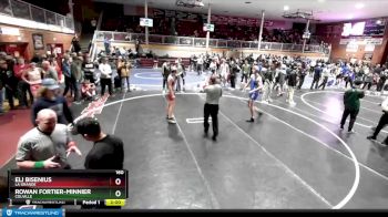 160 lbs Cons. Round 4 - Rowan Fortier-Minnier, Colville vs Eli Bisenius, La Grande