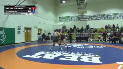 160 lbs Cons. Round 5 - Melanie Levi Burrell, Santa Ana College vs Nyomi Mesa, Mt. San Antonio College
