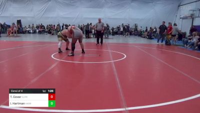 295 lbs Consi Of 4 - Tyler Cover, Clymer vs Isaac Hartman, Harrisburg