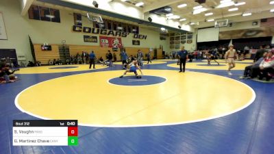 123 lbs Consi Of 32 #2 - Shane Vaughn, Paso Robles vs Giovanni Martinez Chavez, Canyon View (AZ)