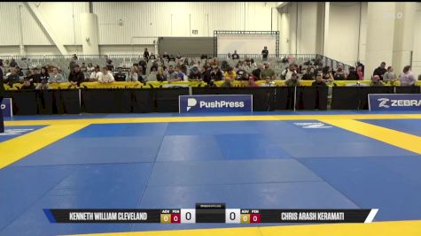 Chris Arash Keramati vs Kenneth William Cleveland 2025 World IBJJF Jiu-Jitsu No-Gi Championship