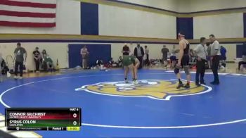 174 lbs Champ. Round 2 - Connor Gilchrist, Sacred Heart University vs Syrus Colon, Castleton