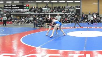 126 lbs Quarterfinal - Delaney Frost, Noble vs Ashlynn Cummings, Fairfield Ludlowe