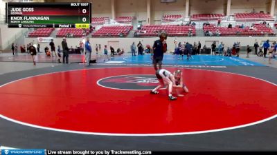 71 lbs Round 1 - Jude Goss, Georgia vs Knox Flannagan, North Carolina