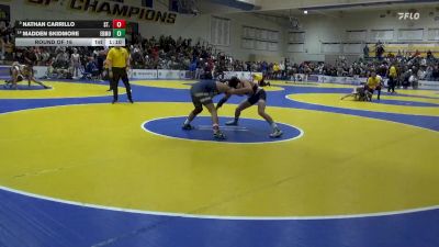 135 lbs Round Of 16 - Nathan Carrillo, St. John Bosco vs Madden Skidmore, Edmond North (OK)
