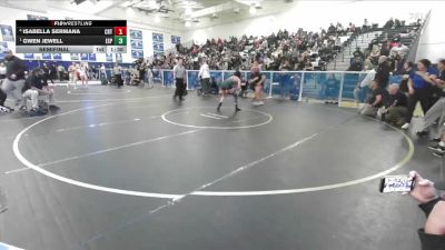 135 lbs Semifinal - Gwen Jewell, Esperanza vs Isabella Sermana, Cerritos