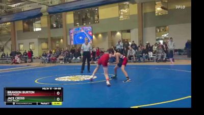 84-88 lbs Round 1 - Branson Burton, Sage Valley vs Jace Cross, Sage Valley